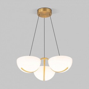 Подвесная люстра Eurosvet Emisfero 50083/3 LED золото в Лабытнанги - labytnangi.mebel24.online | фото 2