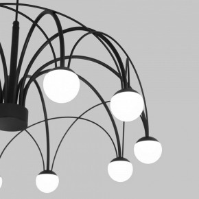 Подвесная люстра Eurosvet Ragno 90034/10 LED черный в Лабытнанги - labytnangi.mebel24.online | фото 6