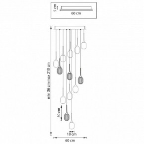 Подвесная люстра Lightstar Acrile 738131 в Лабытнанги - labytnangi.mebel24.online | фото 7