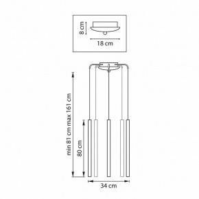 Подвесная люстра Lightstar Tubo L5T747437 в Лабытнанги - labytnangi.mebel24.online | фото 3