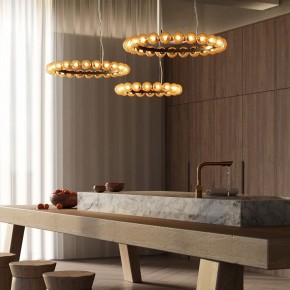 Подвесная люстра Maytoni Ambre MOD331PL-L42BS3K в Лабытнанги - labytnangi.mebel24.online | фото 3