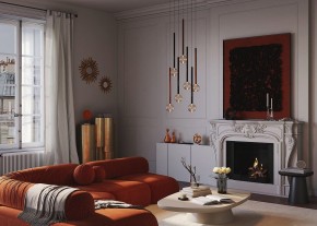 Подвесная люстра Maytoni Bubble dream MOD383PL-L40BBS3K в Лабытнанги - labytnangi.mebel24.online | фото 5