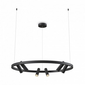 Подвесная люстра Maytoni Halo MOD102PL-L42BK в Лабытнанги - labytnangi.mebel24.online | фото 2