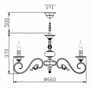 Подвесная люстра Maytoni Perla ARM337-07-R в Лабытнанги - labytnangi.mebel24.online | фото 6