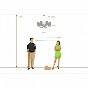 Подвесная люстра MW-Light Эллегия 8 303012708 в Лабытнанги - labytnangi.mebel24.online | фото 11