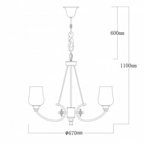 Подвесная люстра MW-Light Палермо 27 386017706 в Лабытнанги - labytnangi.mebel24.online | фото 9