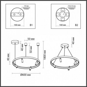 Подвесная люстра Odeon Light Fonda 4317/58L в Лабытнанги - labytnangi.mebel24.online | фото 6