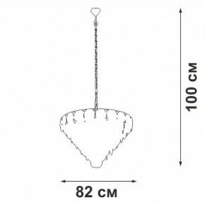 Подвесная люстра Vitaluce V58340 V58340-8/25 в Лабытнанги - labytnangi.mebel24.online | фото 3