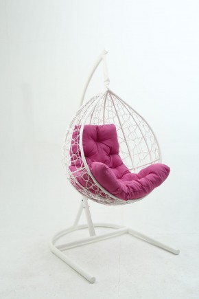 Подвесное кресло Бароло (белый/розовый) в Лабытнанги - labytnangi.mebel24.online | фото