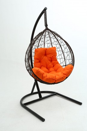 Подвесное кресло Бароло (коричневый/оранжевый) в Лабытнанги - labytnangi.mebel24.online | фото