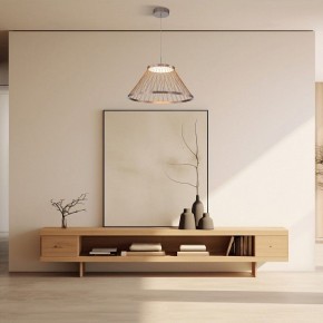 Подвесной светильник Eurosvet Cesta 40017/1 LED коричневый в Лабытнанги - labytnangi.mebel24.online | фото 4