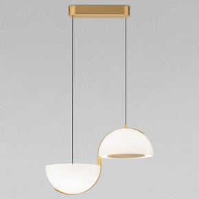 Подвесной светильник Eurosvet Emisfero 50083/2 LED золото в Лабытнанги - labytnangi.mebel24.online | фото