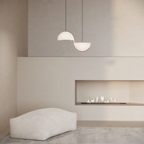Подвесной светильник Eurosvet Emisfero 50083/2 LED золото в Лабытнанги - labytnangi.mebel24.online | фото 2