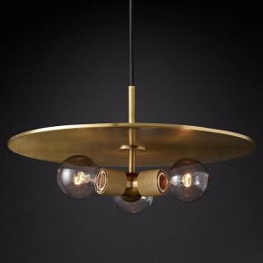 Подвесной светильник Imperiumloft Rh Utilitaire Disk Triple Pendant 40.2339 в Лабытнанги - labytnangi.mebel24.online | фото