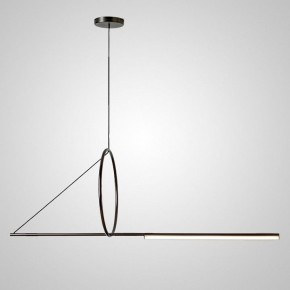 Подвесной светильник Imperiumloft Suspension Cercle Et Trait – Graphite Satine 40.1282-0 в Лабытнанги - labytnangi.mebel24.online | фото 2