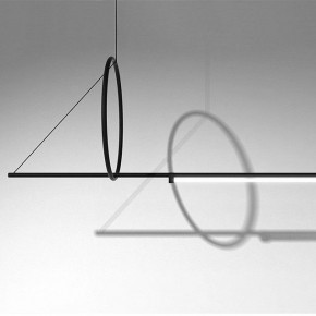 Подвесной светильник Imperiumloft Suspension Cercle Et Trait – Graphite Satine 40.1282-0 в Лабытнанги - labytnangi.mebel24.online | фото 3