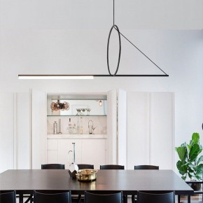 Подвесной светильник Imperiumloft Suspension Cercle Et Trait – Graphite Satine 40.1282-0 в Лабытнанги - labytnangi.mebel24.online | фото 7