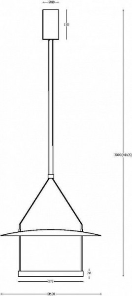 Подвесной светильник Maytoni Halo MOD280PL-L30B3K в Лабытнанги - labytnangi.mebel24.online | фото 4