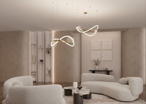 Подвесной светильник Maytoni Oasis MOD289PL-L44BS3K в Лабытнанги - labytnangi.mebel24.online | фото 5