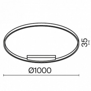 Подвесной светильник Maytoni Rim MOD058PL-L54WK в Лабытнанги - labytnangi.mebel24.online | фото 2
