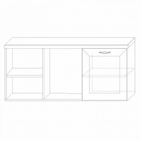 Полка навесная 4 Сиена в Лабытнанги - labytnangi.mebel24.online | фото 6