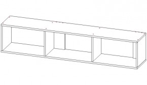 ЛУКСОР-4 Полка навесная (ЦРК.ЛКС.04 полка навесная) в Лабытнанги - labytnangi.mebel24.online | фото 2