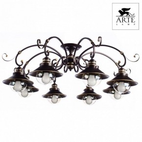 Потолочная люстра Arte Lamp Grazioso A4577PL-8CK в Лабытнанги - labytnangi.mebel24.online | фото 2