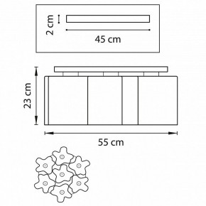 Потолочная люстра Lightstar Nubi 802073 в Лабытнанги - labytnangi.mebel24.online | фото 2