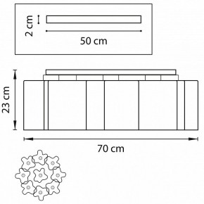 Потолочная люстра Lightstar Nubi 802093 в Лабытнанги - labytnangi.mebel24.online | фото 2