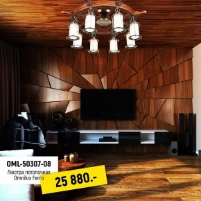 Потолочная люстра Omnilux Ferro OML-50307-08 в Лабытнанги - labytnangi.mebel24.online | фото 2