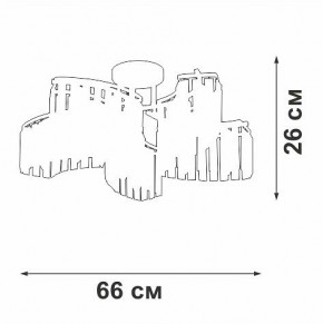 Потолочная люстра Vitaluce V5884 V5884-0/10PL в Лабытнанги - labytnangi.mebel24.online | фото 4