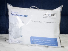 PROxSON Комплект подушек Terra Compack (Микрофибра Полотно) 50x70 в Лабытнанги - labytnangi.mebel24.online | фото 10