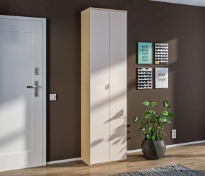 Шкаф 2 дверный Афина СБ-3312 (Дуб винченца/Кашемир серый) в Лабытнанги - labytnangi.mebel24.online | фото