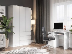 Шкаф 3-ств. с 3 ящиками "Бьянко" в Лабытнанги - labytnangi.mebel24.online | фото 4