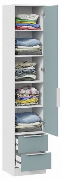 Шкаф для белья Марли в Лабытнанги - labytnangi.mebel24.online | фото 2