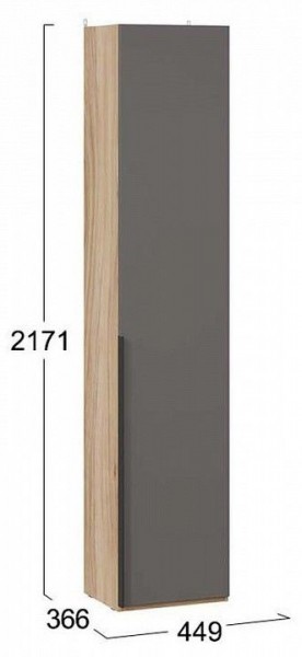 Шкаф для белья Порто СМ-393.07.211 в Лабытнанги - labytnangi.mebel24.online | фото 12