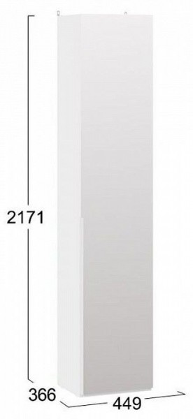 Шкаф для белья Порто СМ-393.07.212 в Лабытнанги - labytnangi.mebel24.online | фото 4