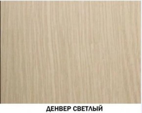 Шкаф для одежды №614 "Инна" Денвер светлый (*без полок) в Лабытнанги - labytnangi.mebel24.online | фото 2