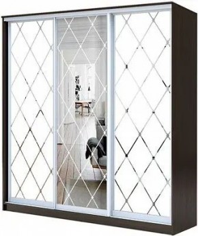 Шкаф-купе ХИТ 24-4-20/2-666 РОМБ БОЛЬШОЙ МАТОВЫЙ в Лабытнанги - labytnangi.mebel24.online | фото