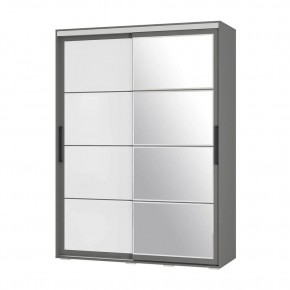 Шкаф-купе Крафт-6 1.6 м ШКК-06 (графит) в Лабытнанги - labytnangi.mebel24.online | фото 3