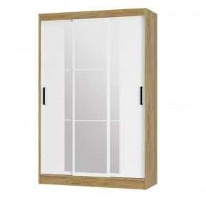 Шкаф-купе Тайм ШКК-03 (крафт/белый) в Лабытнанги - labytnangi.mebel24.online | фото