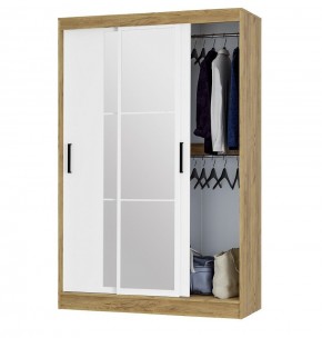 Шкаф-купе Тайм ШКК-03 (крафт/белый) в Лабытнанги - labytnangi.mebel24.online | фото 2