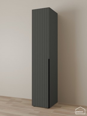 Шкаф Linnea MHR-1-2 2050х400х510 (Графит-М 11.1.25) в Лабытнанги - labytnangi.mebel24.online | фото