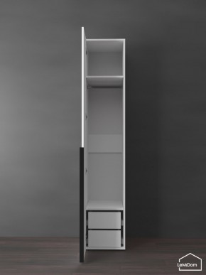 Шкаф Linnea MHR-1-3 2050х400х510 (Белый-М 11.1.2) в Лабытнанги - labytnangi.mebel24.online | фото 6