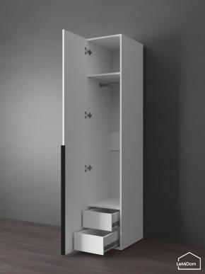 Шкаф Linnea MHR-1-3 2050х400х510 (Белый-М 11.1.2) в Лабытнанги - labytnangi.mebel24.online | фото 7