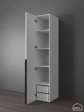 Шкаф Linnea MHR-1-3 2050х400х510 (Белый-М 11.1.2) в Лабытнанги - labytnangi.mebel24.online | фото 5
