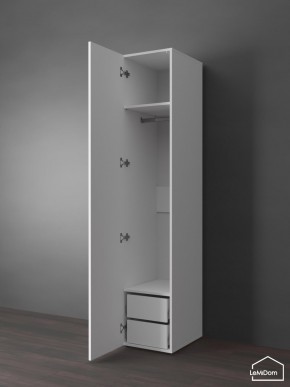 Шкаф Linnea MHR-1PO-3 2050х400х510 (Белый-М 11.1.2) в Лабытнанги - labytnangi.mebel24.online | фото 4