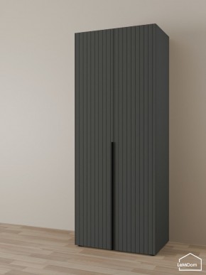 Шкаф Linnea MHR-2-2 2050х800х510 (Графит-М 11.1.25) в Лабытнанги - labytnangi.mebel24.online | фото