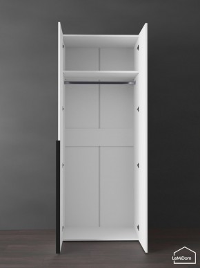 Шкаф Linnea MHR-2 2050х800х510 (Белый-М 11.1.2) в Лабытнанги - labytnangi.mebel24.online | фото 4