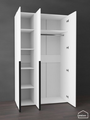 Шкаф Linnea MHR-3-1 2050х1200х510 (Белый-М 11.1.2) в Лабытнанги - labytnangi.mebel24.online | фото 4